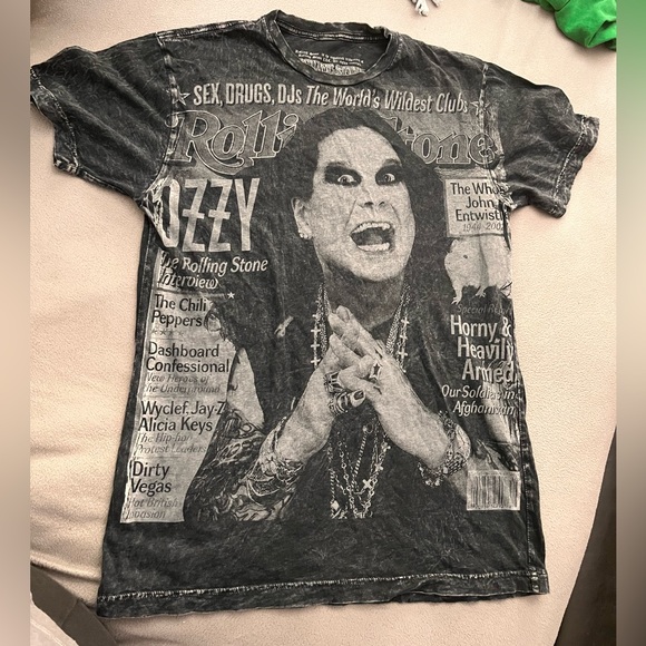 Men’s Rolling Stone Collection Tie Dye T-shirt - Ozzy - Picture 3 of 4